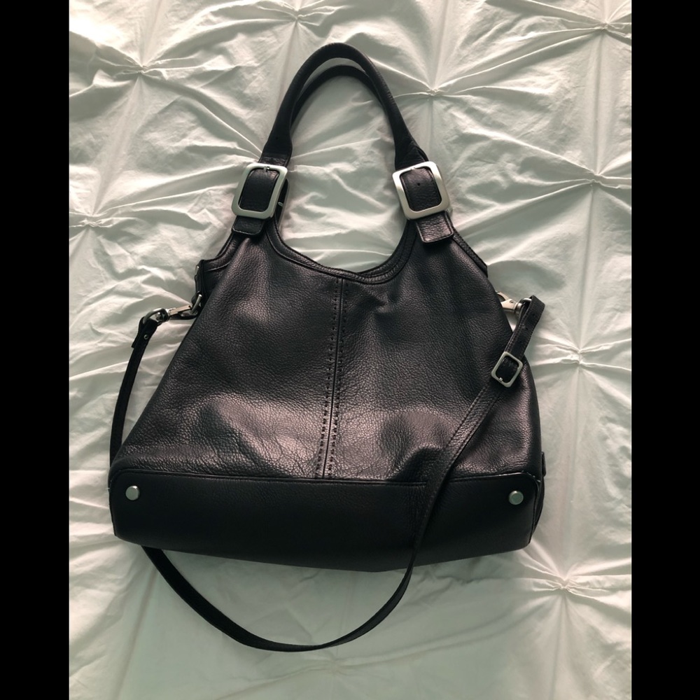Cole Haan Black Bucket Bag